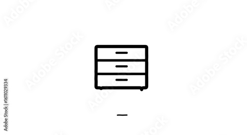 Abstract monochrome minimalist image with black background and copy space area