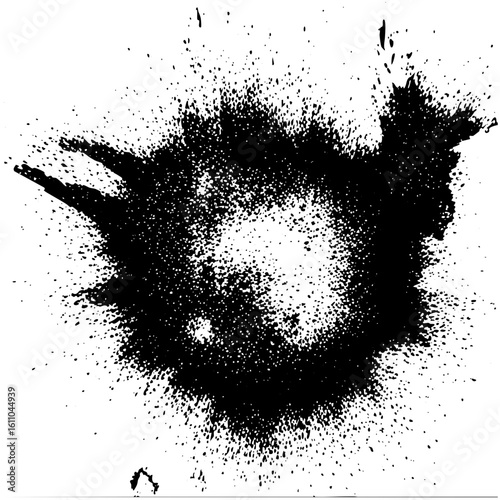 Vector Dynamic splatter with a central void.
