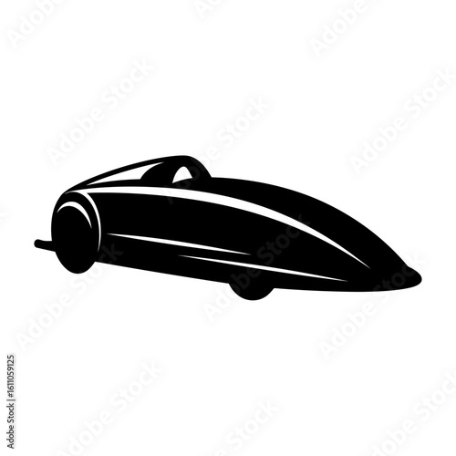 Bobsled icon, sport