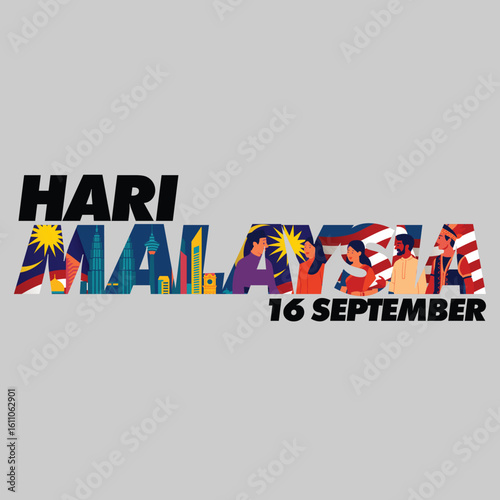 Hari Malaysia Vector