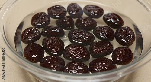 Soaked Prunes for Dessert Recipe PNG