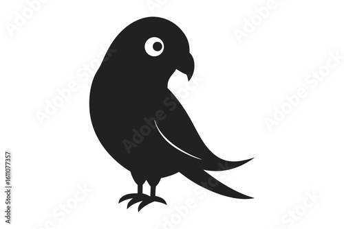 -lovebird--black-illustration-silhouette-vector