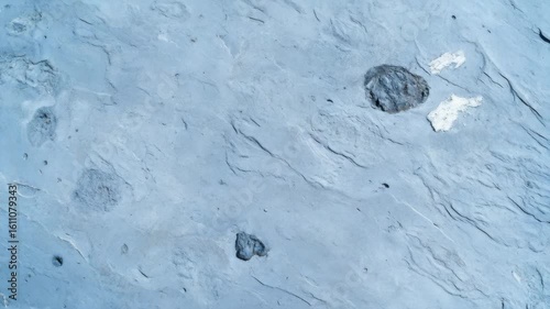 Smooth Textured Blue Surface with Subtle Natural Variations