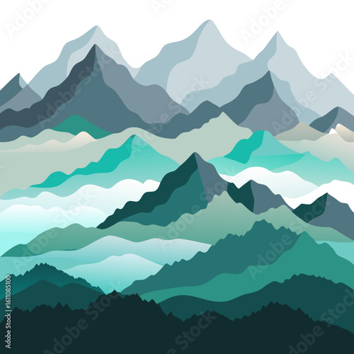 mountains in the mountains