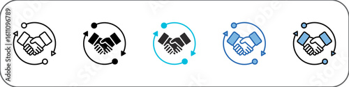 Trade Icon Pack Multistyle Illustration