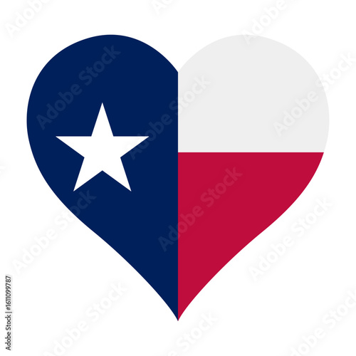 Texas flag heart shaped icon digital vector illustration. Flag of Texas. Love flag icon. Free Download Texas flag heart shaped icon digital vector illustration. Flag of Texas. Love flag icon. - GFXLoad