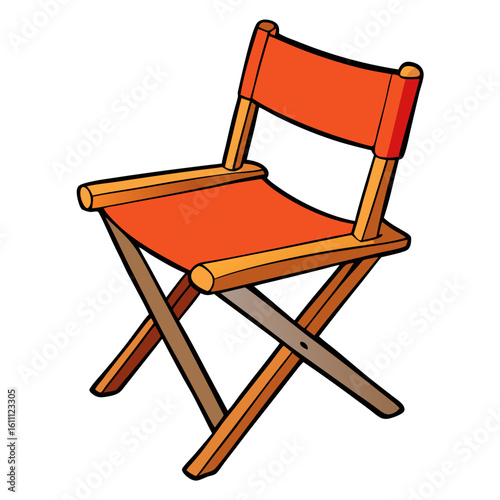 wooden folding chair
