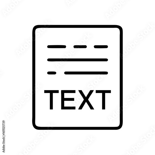 align center text formatting icon design.