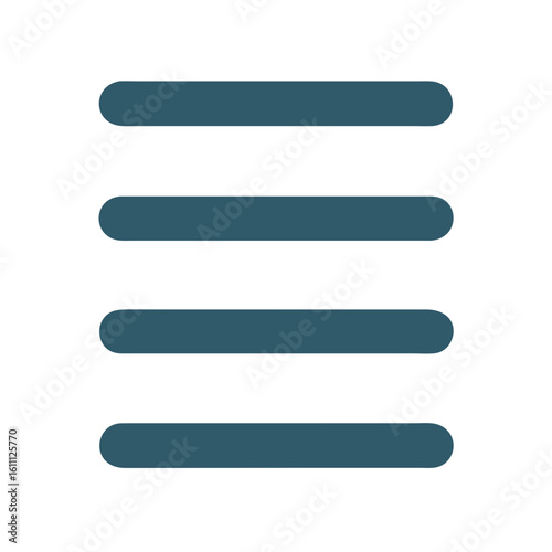 align justify text block formatting icon design.