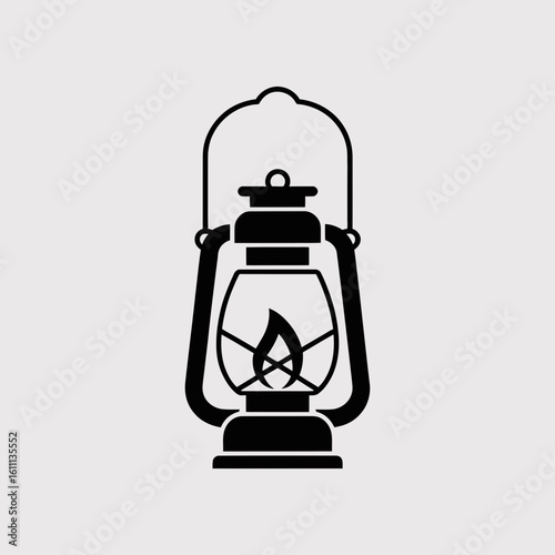 old oil lamp