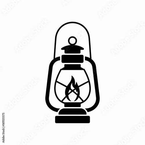old oil lamp