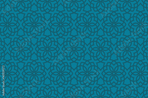 Elegant Abstract Flower Background – Seamless Vector Design