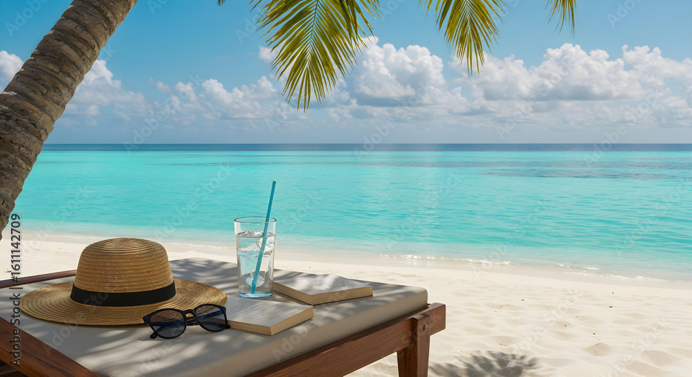 Obraz premium tropical beach resort