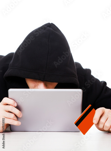 Hacker with a Bank Card