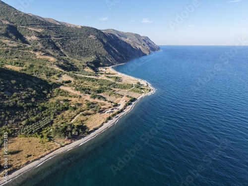 Wallpaper Mural Aerial view of beautiful landscape Torontodigital.ca
