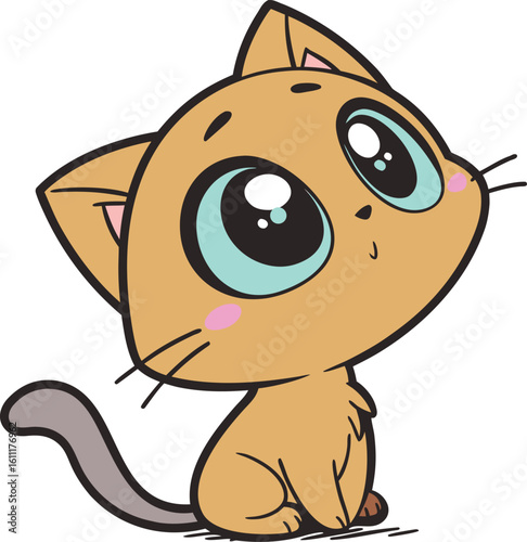 cat vector baby pat pitcher 