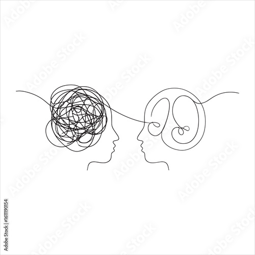 Mental Health Communication Brain Connection