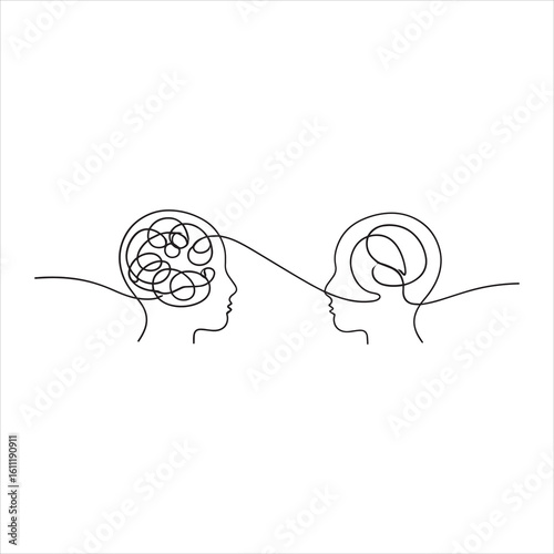 Mental Health Communication Brain Connection