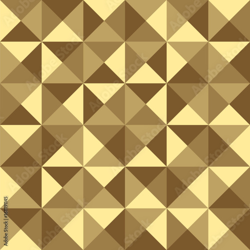 brown triangles. geometric repetitive background. vector seamless pattern. fabric swatch. wrapping paper. continuous print. design element for decor, textile, apparel, linen