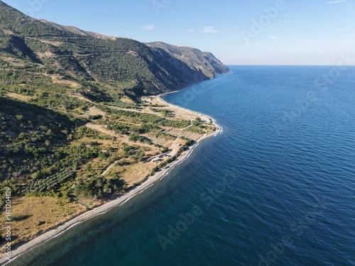 Wallpaper Mural Aerial view of beautiful landscape Torontodigital.ca