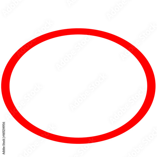 Free Download red circle, 楕円,赤 - GFXLoad