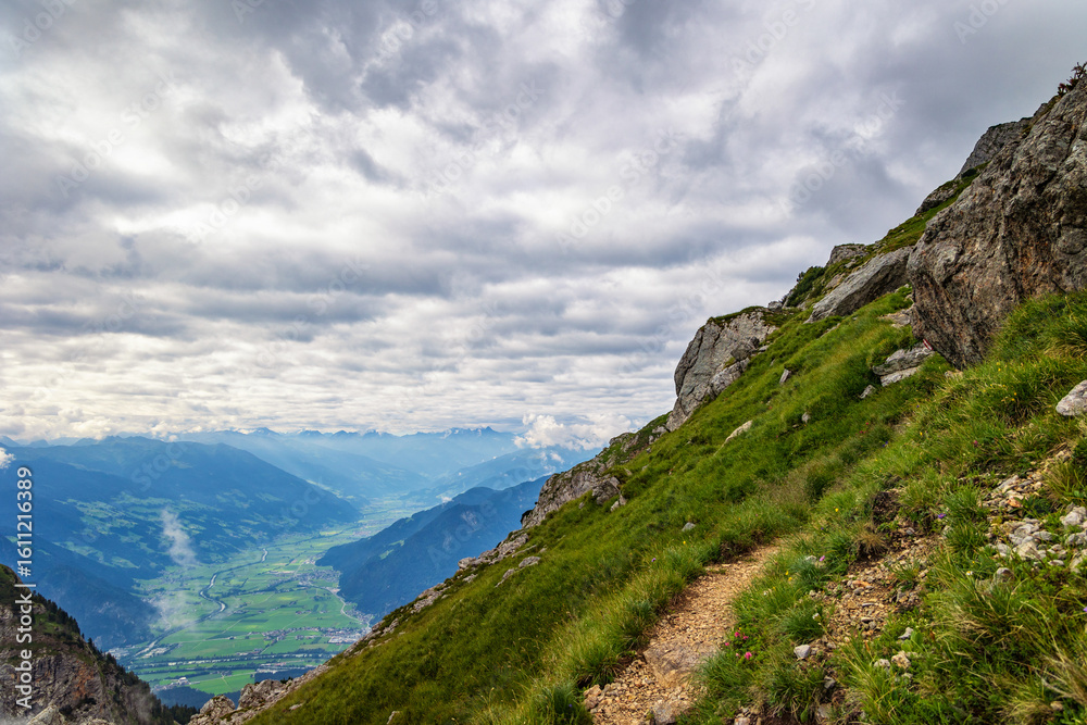 Obraz premium Rofan Mountain Range