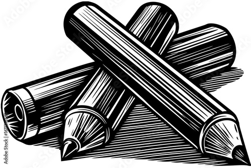 black and white sketch drawing
