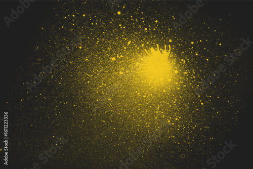 Abstract geometric composition with vibrant cmyk color palette and subtle grayscale shading