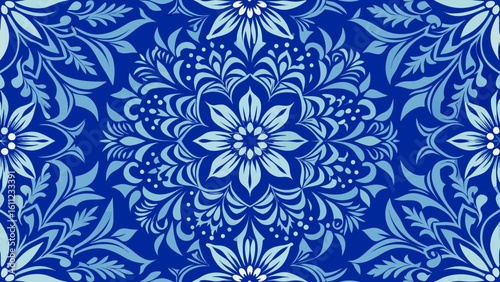 Seamless pattern dark blue backgrounds with damask ornament for blue knitted fabric, Fashionable textiles, book covers,mediterranean culture, seamless pattern, seamless, pottery, abstract backgrounds,