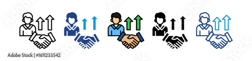 Succession Planning multiple icon