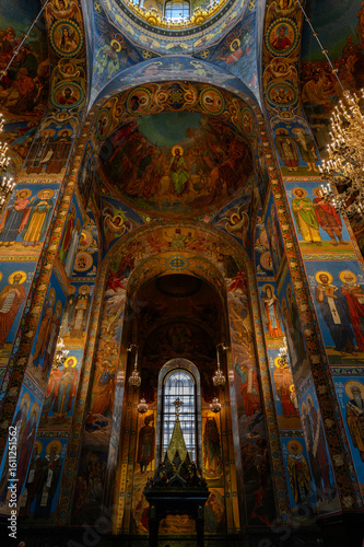 interior of the cathedral of the holy sepulchre in jerusalem