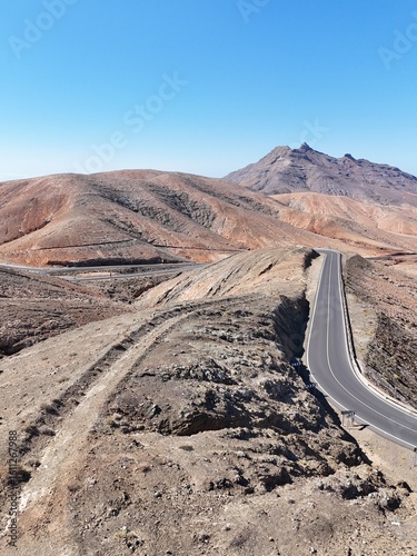 road in desert