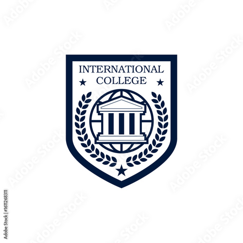 University and College High School Education Crests and Logo Emblems