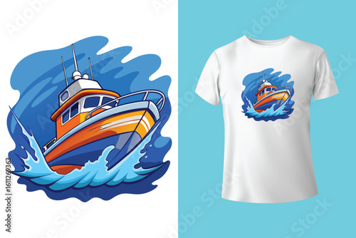 Life is better when I'm fishing t-shirt design template  Life is better when I'm fishing t-shirt design template