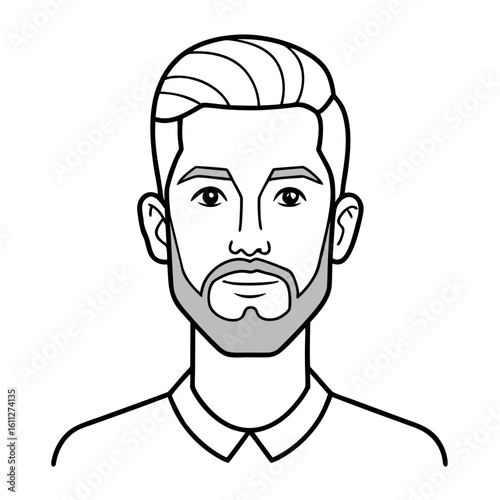 man with a beard