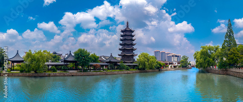 Photography Sijing Ancient Town, Songjiang District, Shanghai, China