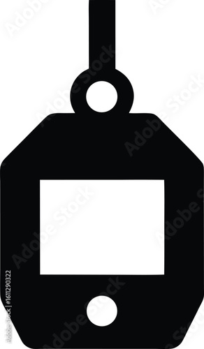 Silhouette of a CNC control pendant used in machining Engineering tools silhouette