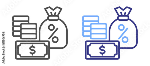 Royalty fee icon color