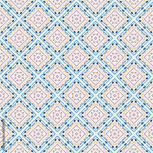 bohemian ethnic ikat geometric tribal aztec seamless pattern. design for background, notebook cover, carpet, cloth, batik, textile, paper print, sarong, card, floor, curtain, fabric print, ceramic