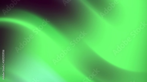 Prismatic Abstracts BackgroundsAbstract green gradient background with smooth, flowing waves and subtle dark accents for modern design