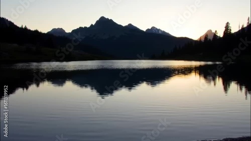 lake in the mountains