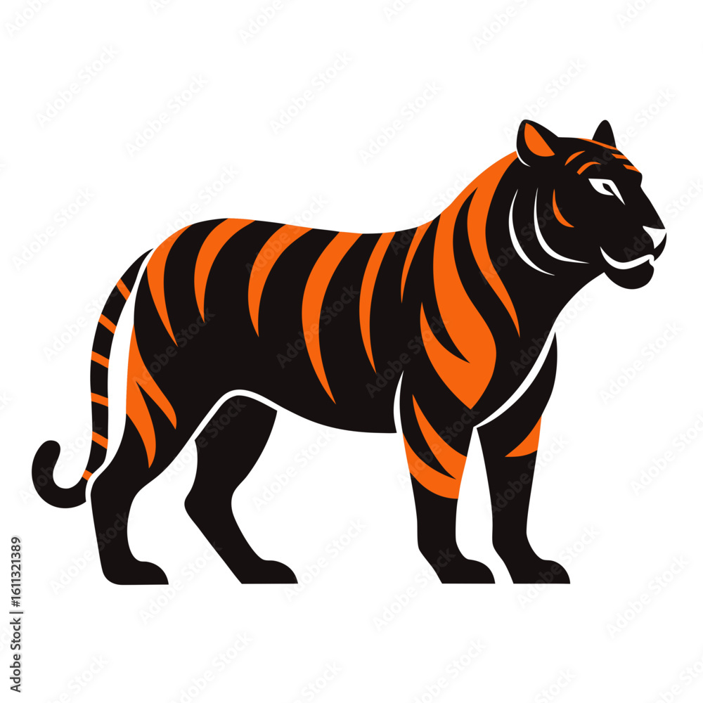 Obraz premium zebra cartoon isolated on white