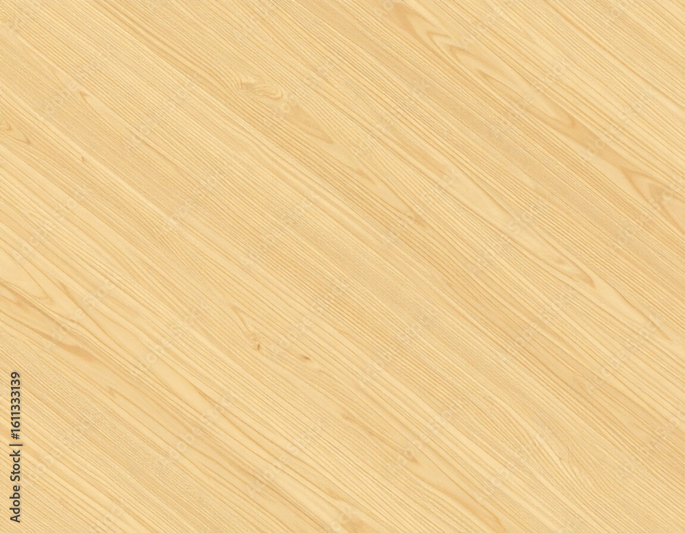 Fototapeta premium Minimal pale yellow diagonal wood grain texture