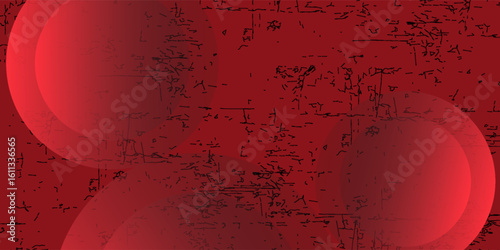 Collection of red concentric circles. Collection of radial sound wave or sonar rings. Pack of radar icon symbols, targets, dashed lines, halftones, eps 10.