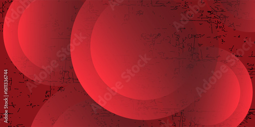 Collection of red concentric circles. Collection of radial sound wave or sonar rings. Pack of radar icon symbols, targets, dashed lines, halftones, eps 10.