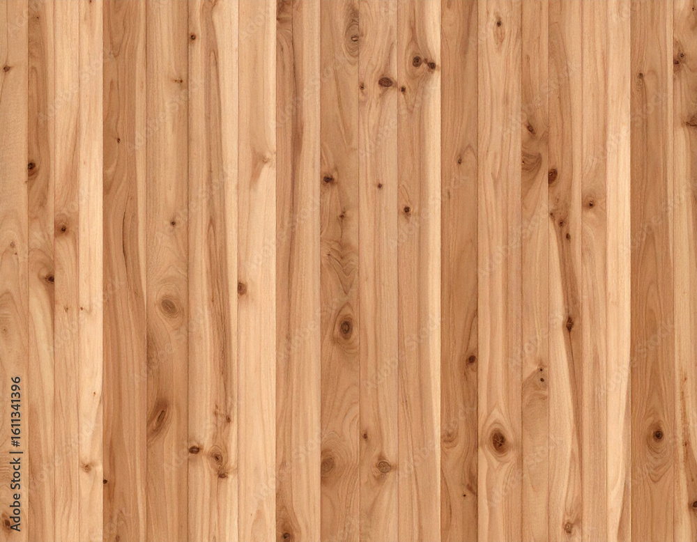 Obraz premium Light vertical knotty wood panel texture