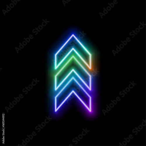 Futuristic speed background with glowing arrows, motion blur, digital technology concept, fast moving elements, dynamic light trails, high-tech energy flow, acceleration effect, sci-fi motion design.