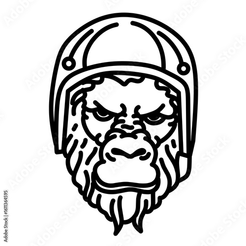 vector illustration of a skull