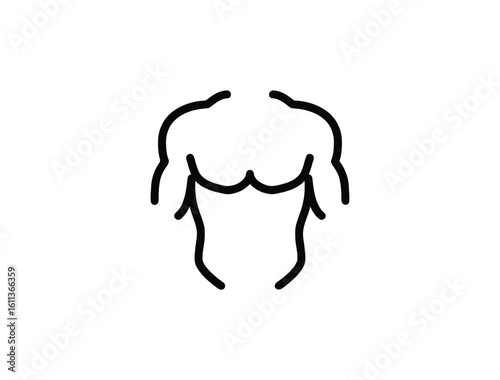 Sport and Fitness set of web icons in line style. Gym and fitness icons for web and mobile app. Healthy lifestyle, exercise, diet, nutrition, weight training, body care, workout.