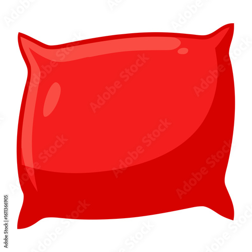 red pillow